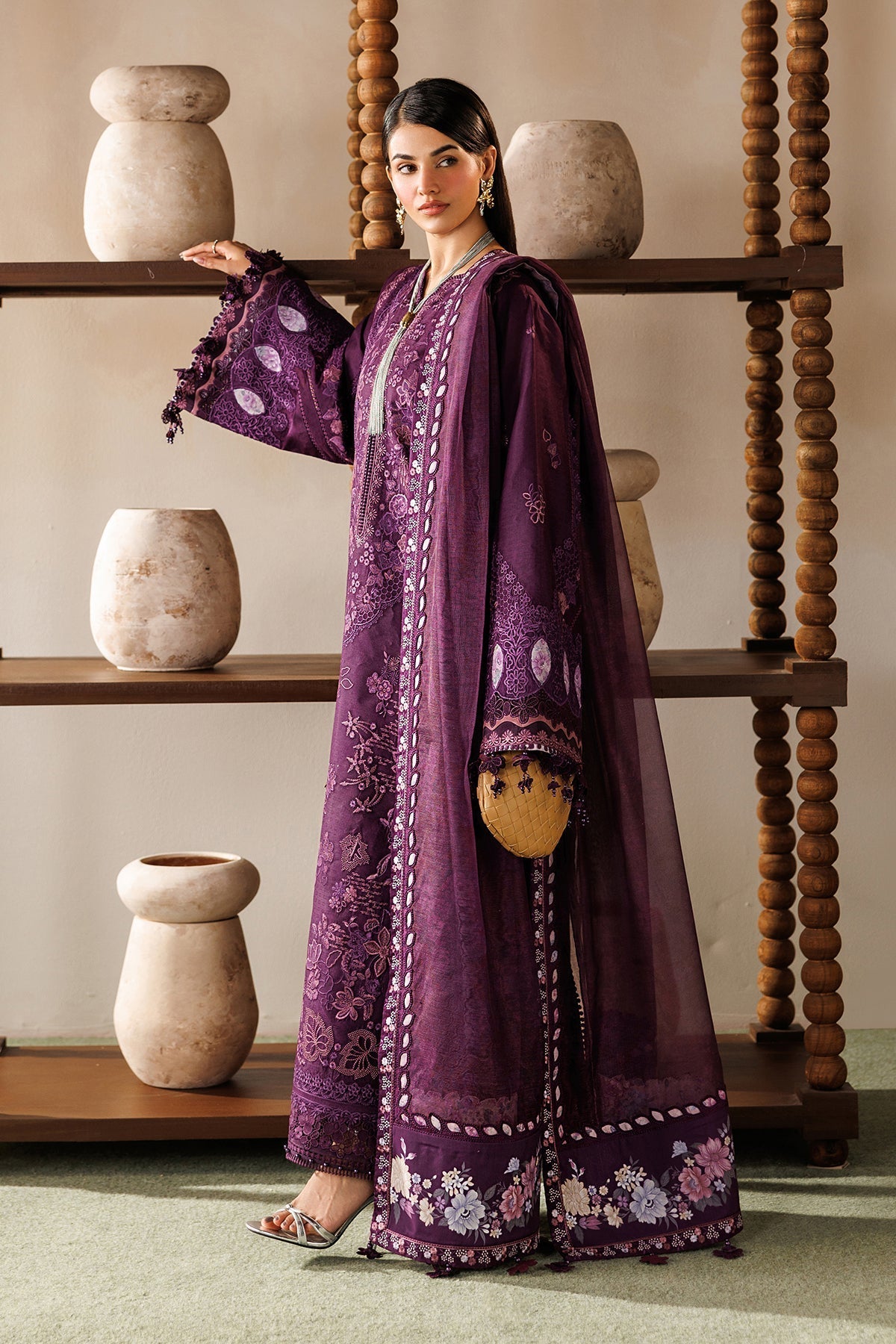 Baroque | Edit Lawn’26 | EMBROIDERED LAWN EL26-D02 UNSTITCHED