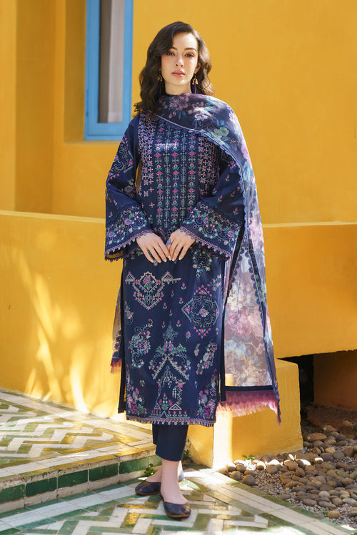 Baroque | Luxury Pret 24 | LAWN UF-570 - House Of Anaya