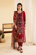 Qalamkar | Qlinekari Luxury Lawn | SQ-04 LARMINA - House Of Anaya