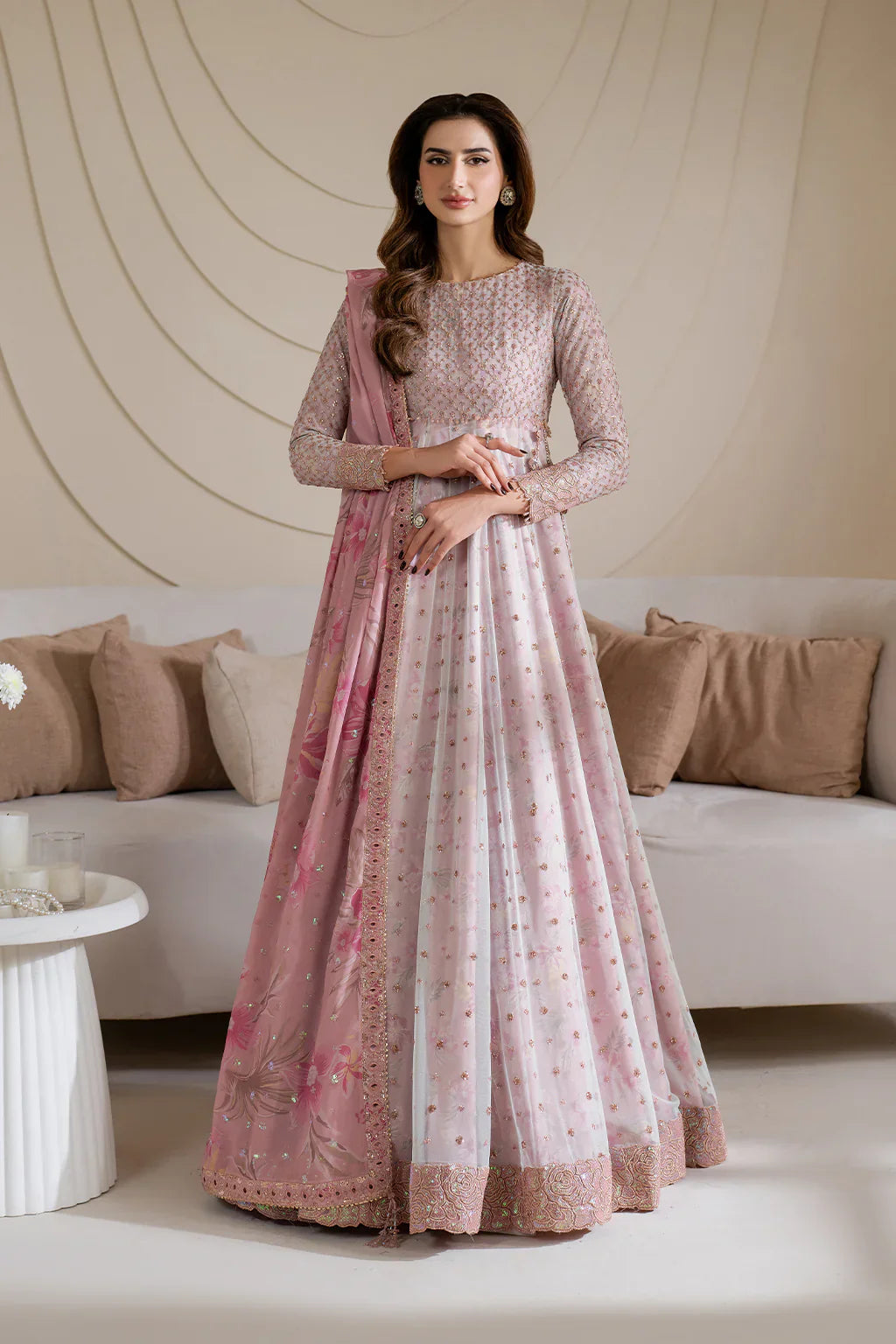 Iznik | Chinon Chiffon | CC-64 Embroidered Net