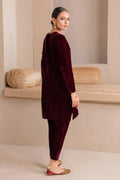 SOLID VELVET SUIT PR-850 - House of Zarish