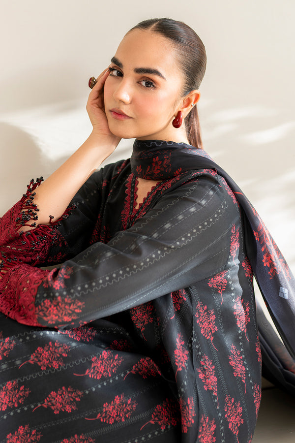 Baroque | Luxury Pret 24 | LAWN UF-675 - House Of Anaya