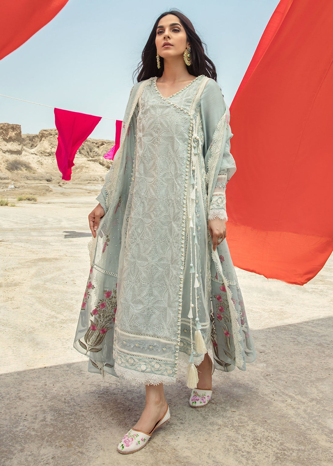 Saira Shakira | Luxury Pret | Seafoam