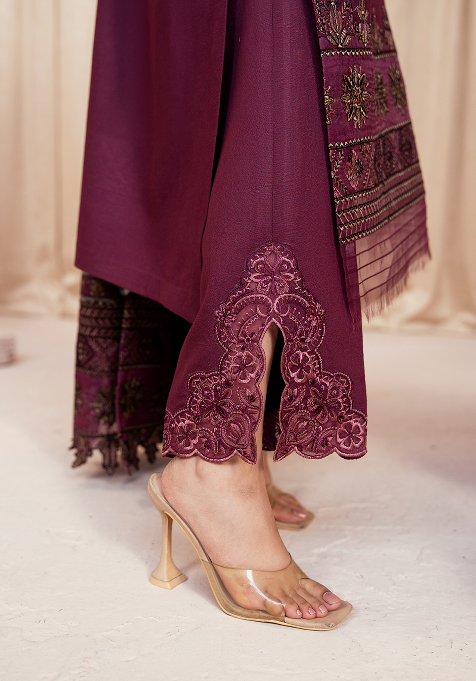 Zarqash | The Winter Luxe Pret | PLUM REVERI