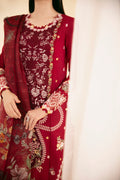 Qalamkar | Qlinekari Luxury Lawn | SQ-04 LARMINA - House Of Anaya