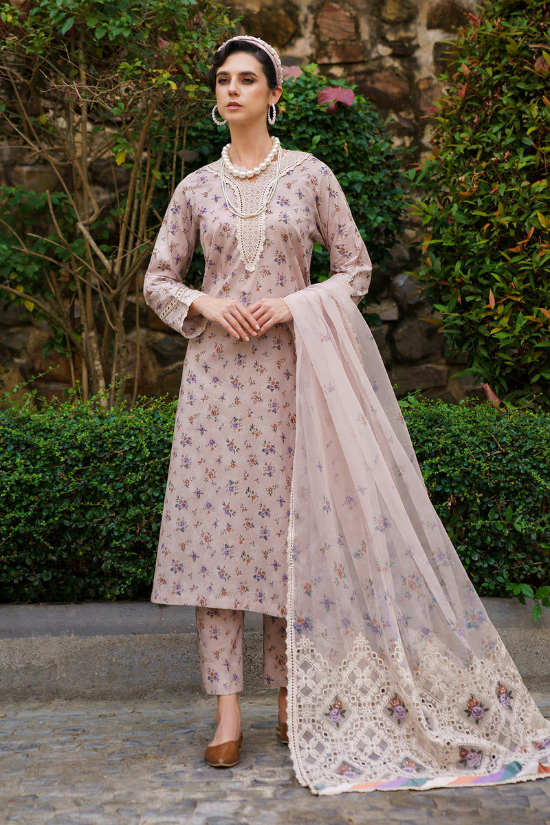 Baroque | Luxury Pret 24 | LAWN UF-590 - House Of Anaya