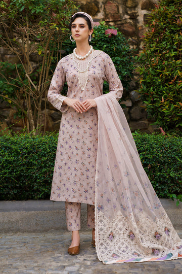 Baroque | Luxury Pret 24 | LAWN UF-590 - House Of Anaya