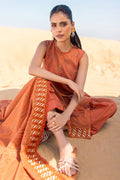 Cross Stitch | Eid Lawn 24 | RUSSET DUSK - House Of Anaya