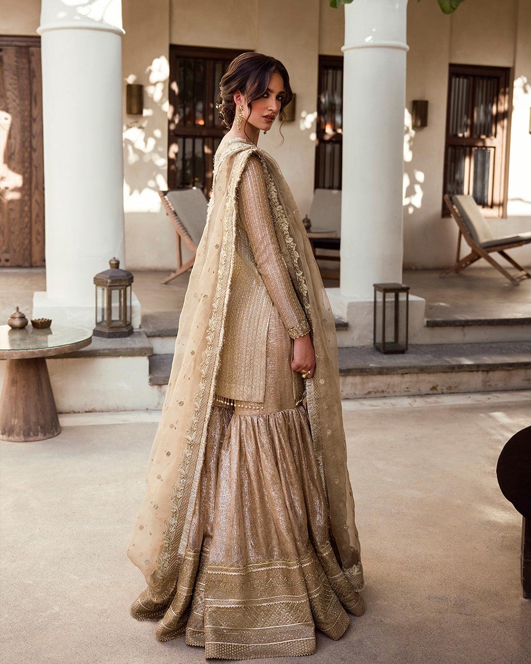 Faiza Saqlain | FS Luxe Noor e Chasm | Linia - House Of Anaya