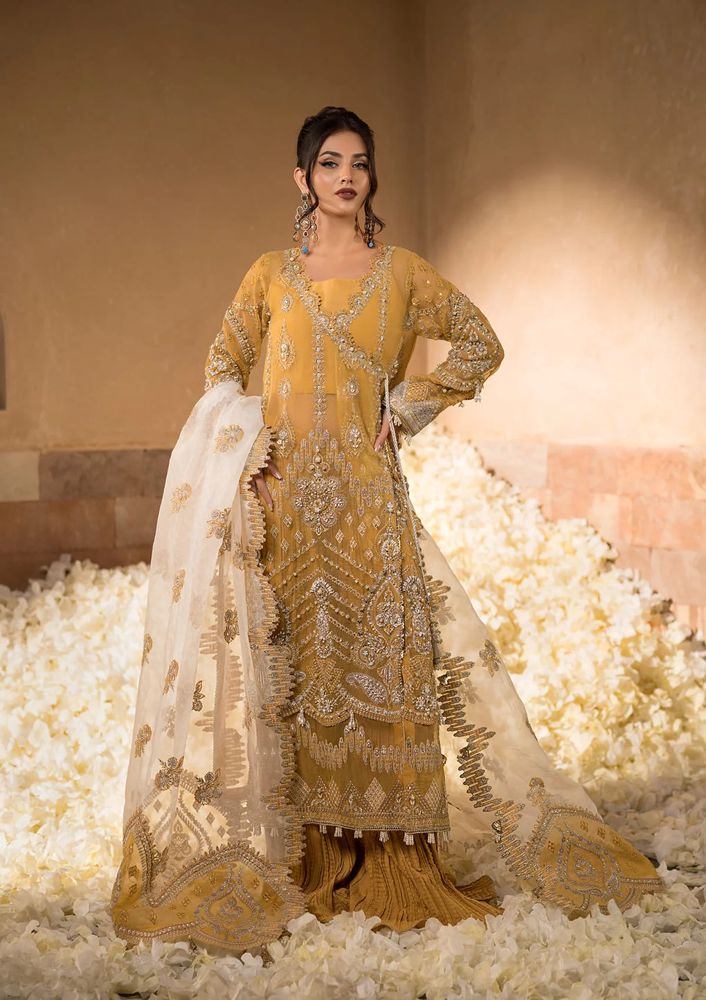 Elaf Premium | Formal Handwork Collection | EFH-07 SAHAR - House Of Anaya