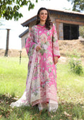 Elaf Premium | Prints Chikankari 24 | 03B PINK MUSE - House Of Anaya