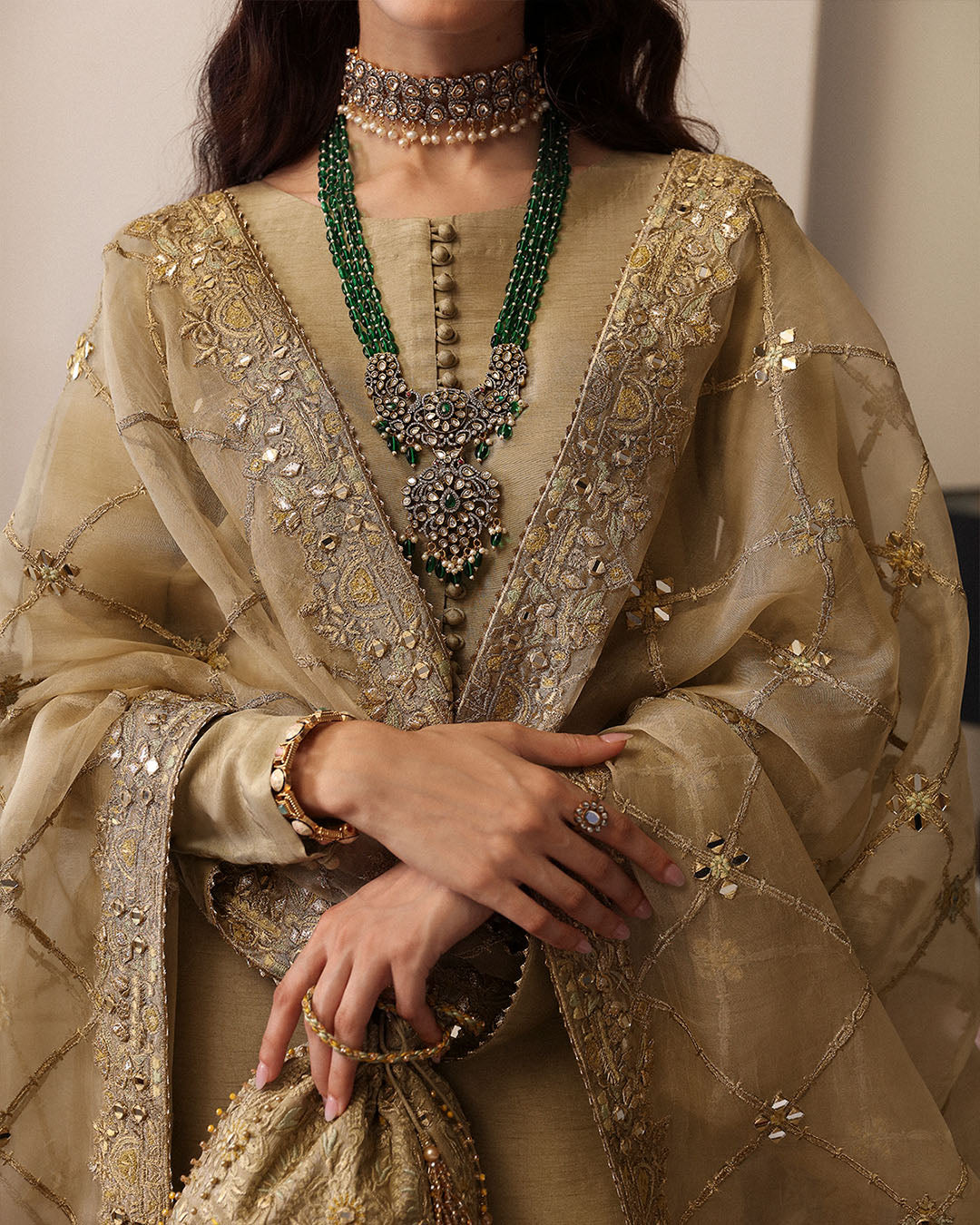 Faiza Saqlain | Mehermah Luxe Formals | Nainsi - House Of Anaya