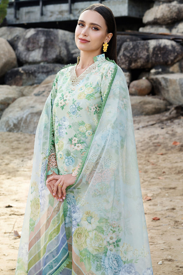 Farasha | Printed Essentials | Mint Bloom