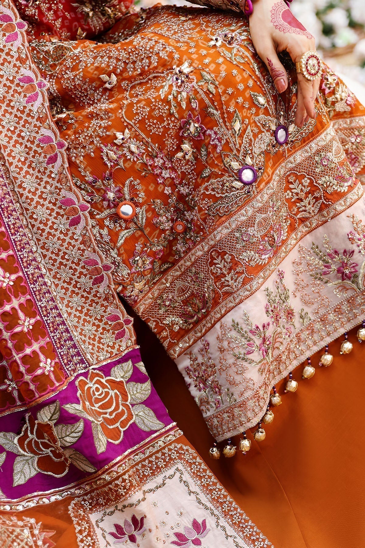 Nureh | Jhoomro Wedding Formals | NL-66 BANO - House Of Anaya