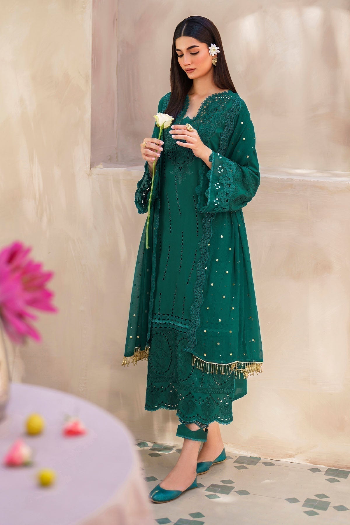 Nureh | Bazaar Lawn | NS-135 - House Of Anaya