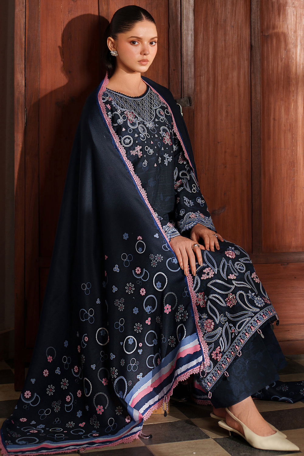 Farasha | Meline Premium Viscose 25 | Night Oak