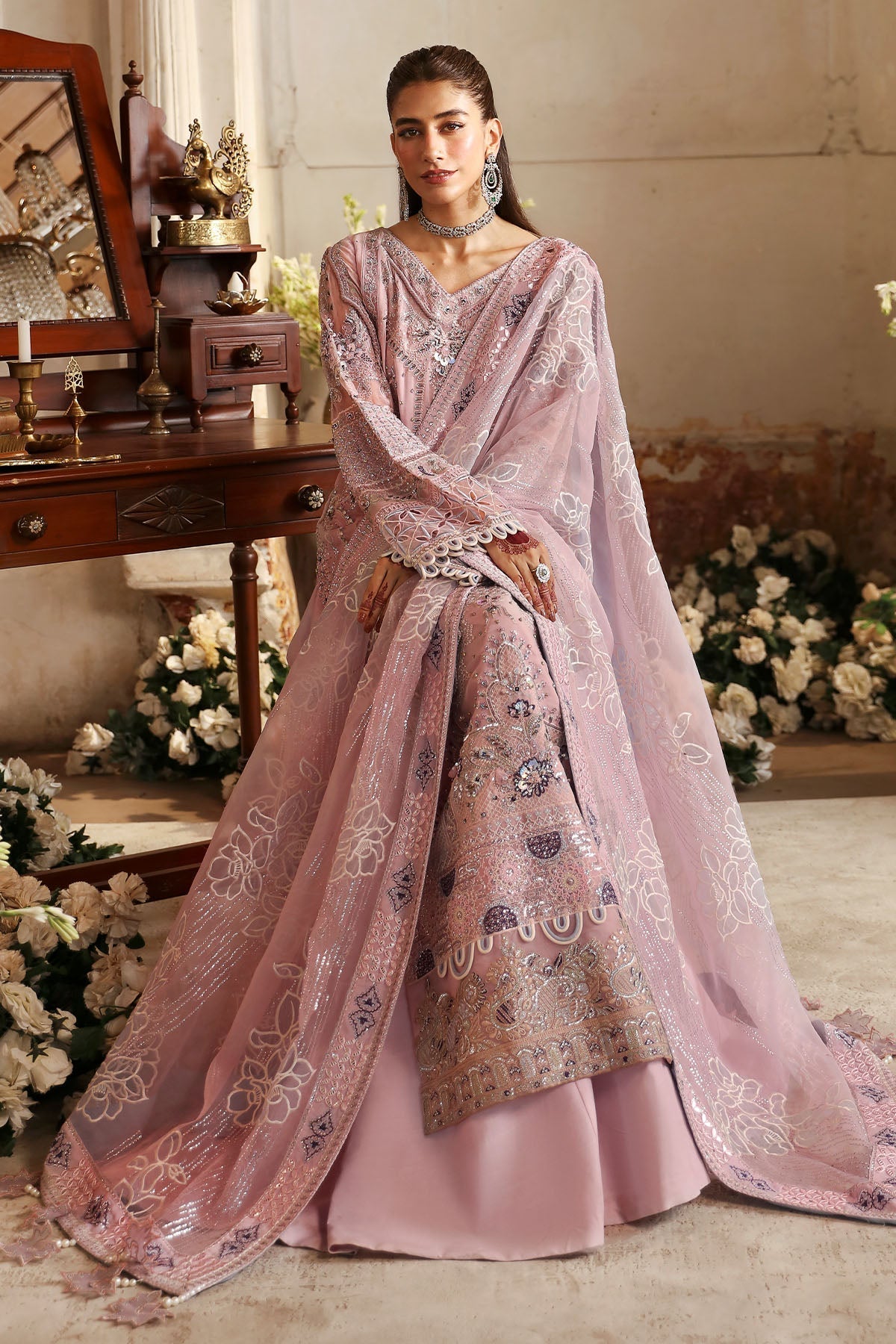 Nureh | Jhoomro Wedding Formals | NL-69 RANIA - House Of Anaya