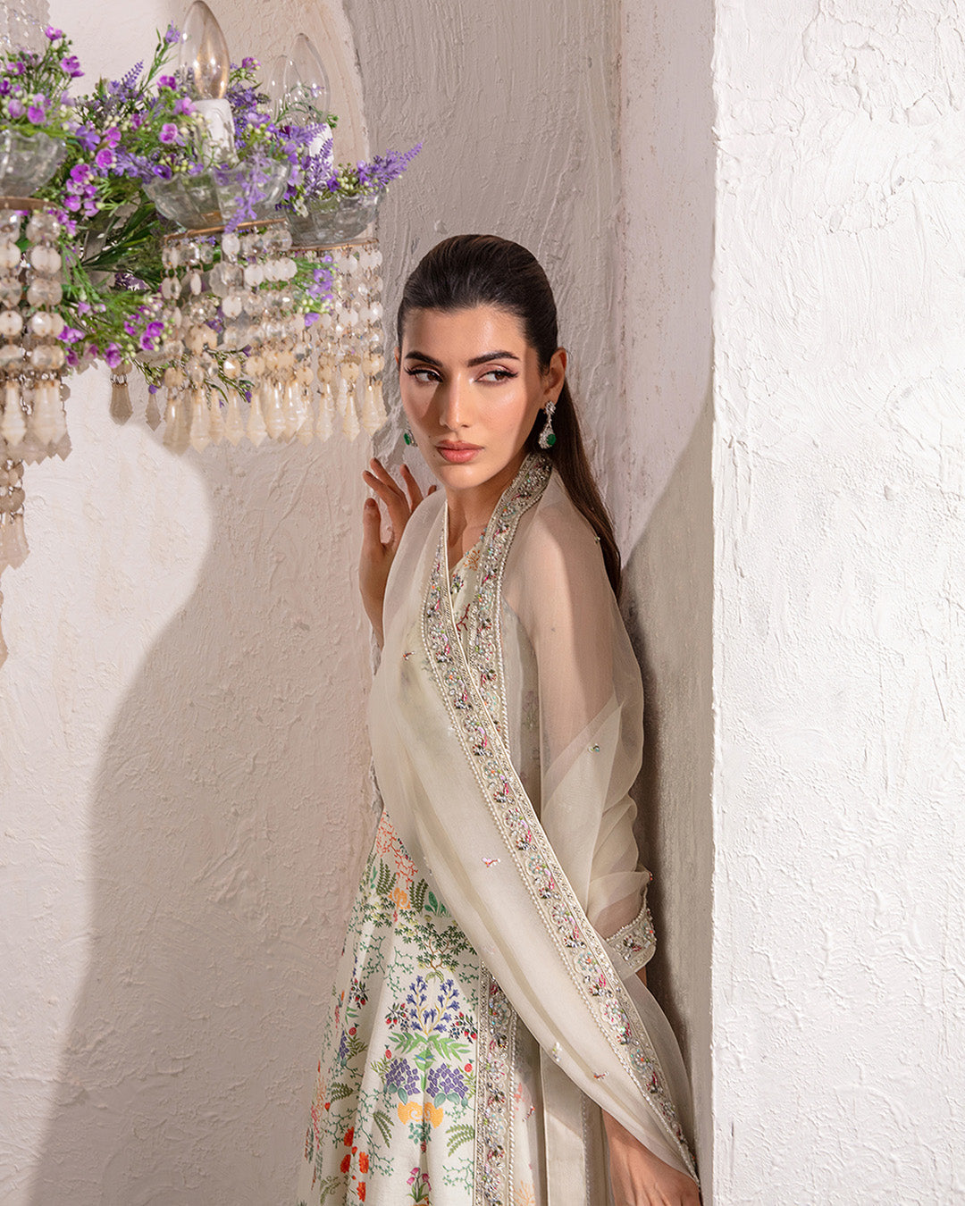 Faiza Saqlain | Lenora Luxury Pret | Floretta - House Of Anaya