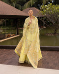 Faiza Saqlain | Zinnia Lawn 25 | Azalea - House Of Anaya