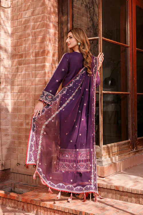 Farasha | Kaavish Lawn 24 | SHADOW BERRY - House Of Anaya