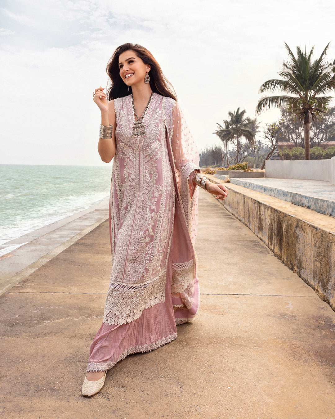 Faiza Saqlain | Zinnia Lawn 25 | Amaryllis - House Of Anaya