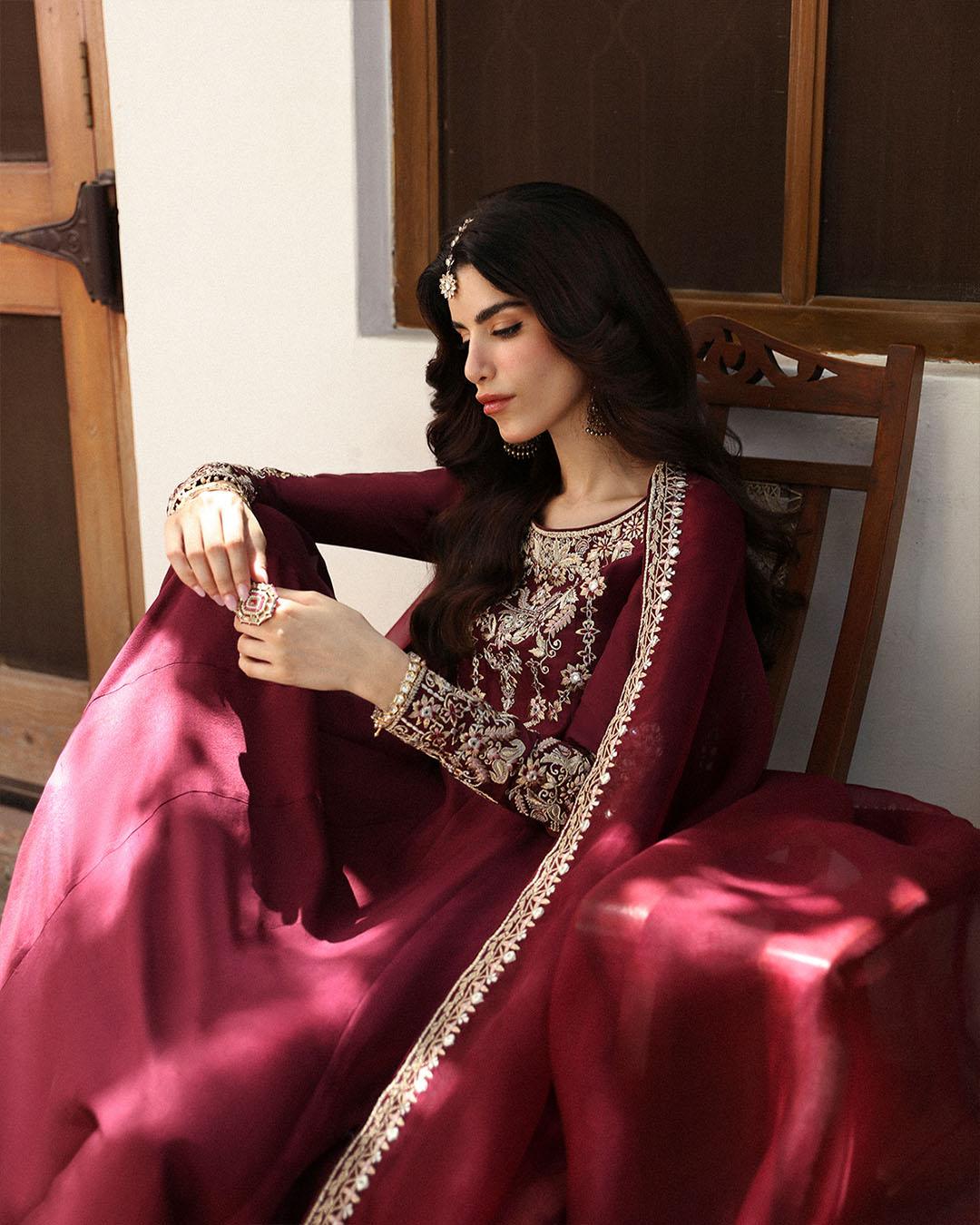 Faiza Saqlain | FS Luxe Mehermah | Norine - House Of Anaya