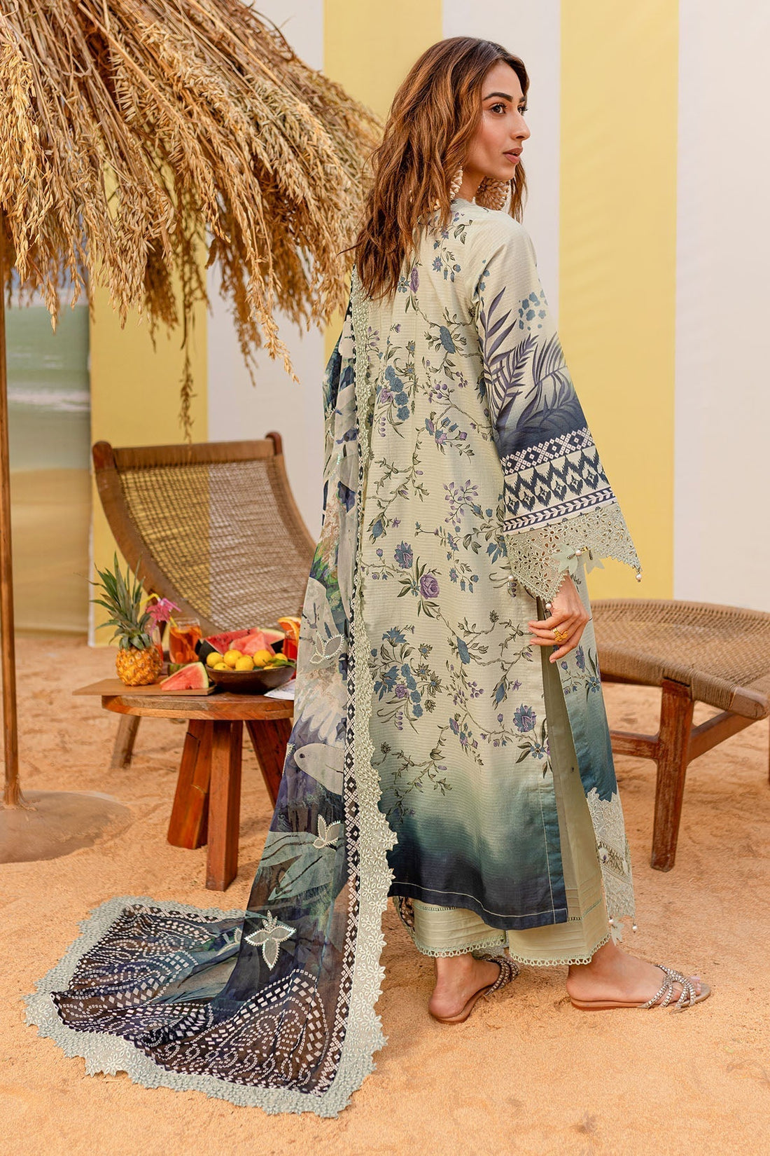 Nureh | Gardenia Lawn 25 | NSG-183 - House Of Anaya