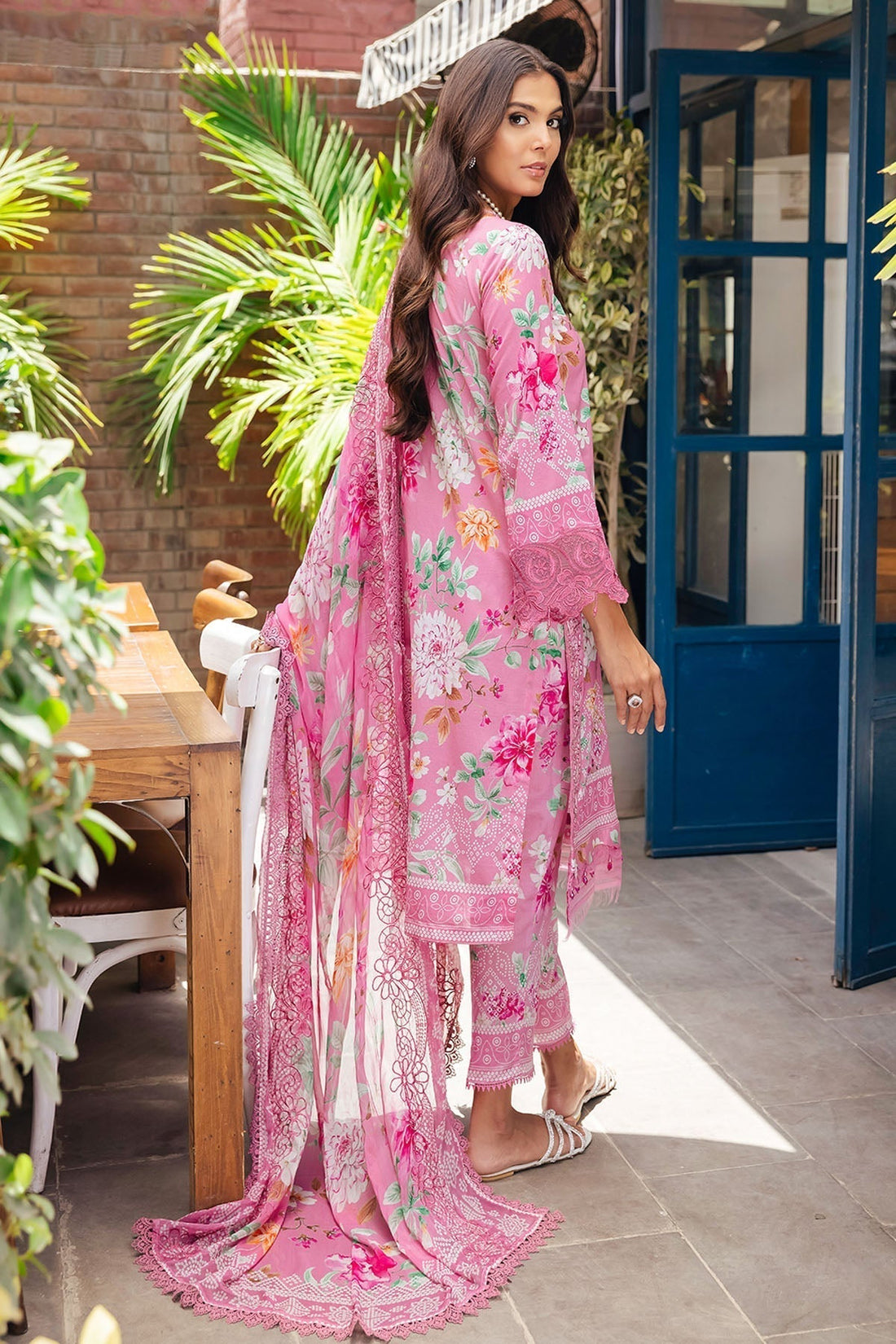 Nureh | Glam Girl Lawn | GL-01 - House Of Anaya