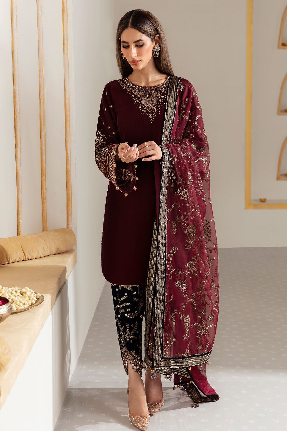 JASMIN - VELVET FORMAL VF-2017 - Riwayat-e-khas