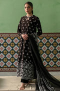 Cross Stitch | Chikankari Lawn | DUSKY SABLE - House Of Anaya