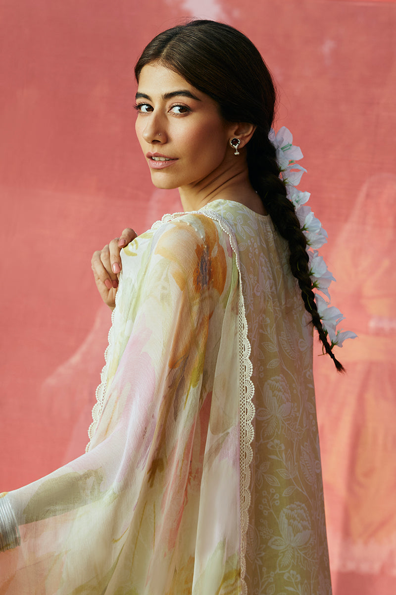 Cross Stitch | Premium Lawn 24 | DUSTY BLOOM - House Of Anaya