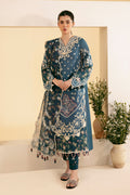 Qalamkar | Qlinekari Luxury Lawn | SQ-05 ELA - House Of Anaya