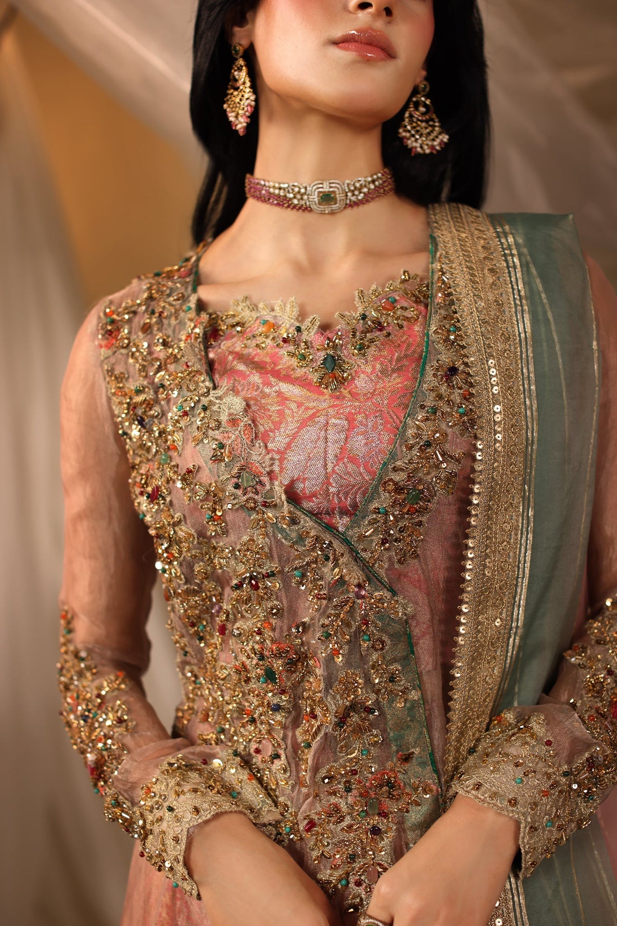 Musferah Saad | Casa Blanca | Mughal Blossom