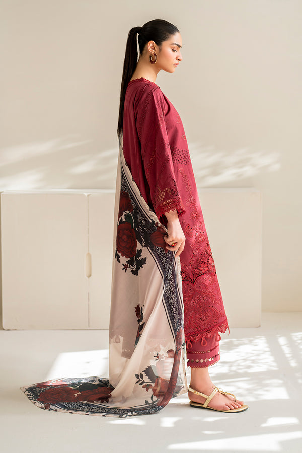 Baroque | Luxury Pret 24 | LAWN UF-676 - House Of Anaya