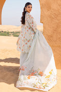 Cross Stitch | Eid Lawn 24 | AQUA GLAZE - House Of Anaya