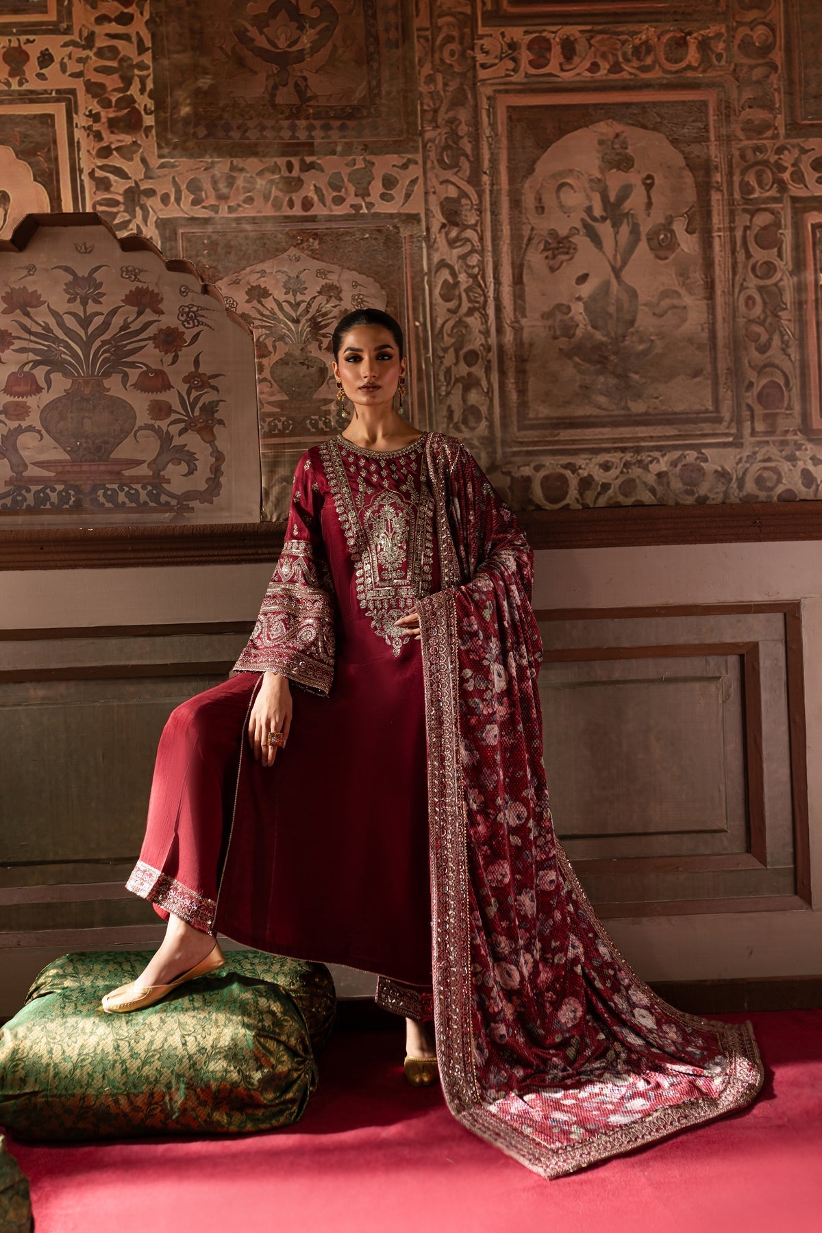 Batik | Zariya Festive Luxe Pret | Noor Jehan