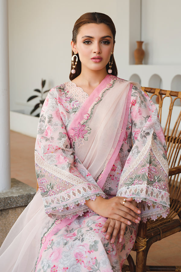 Baroque | Luxury Pret 24 | LAWN UF-650 - House Of Anaya