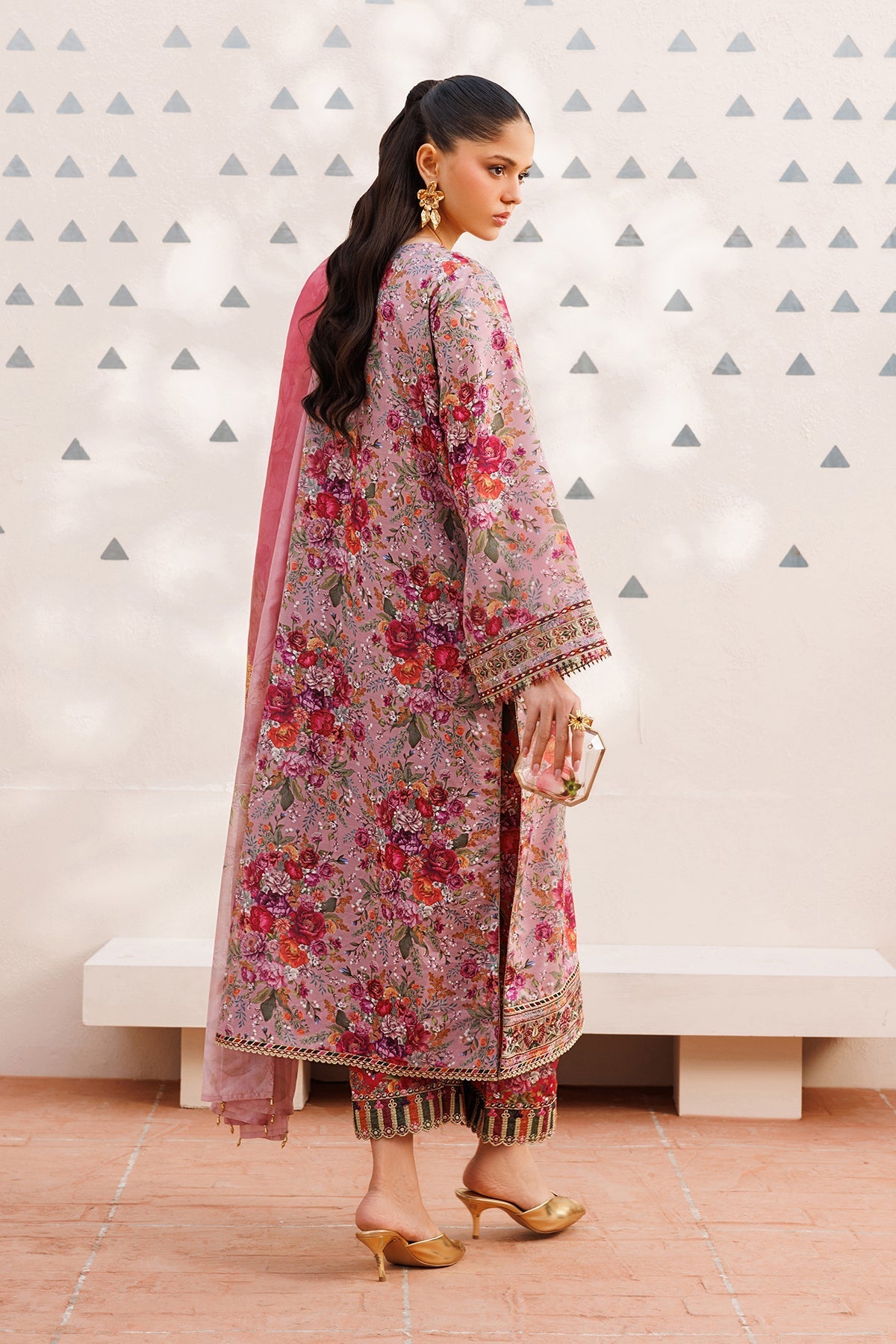 Baroque | Embroidered Lawn | SF-4398