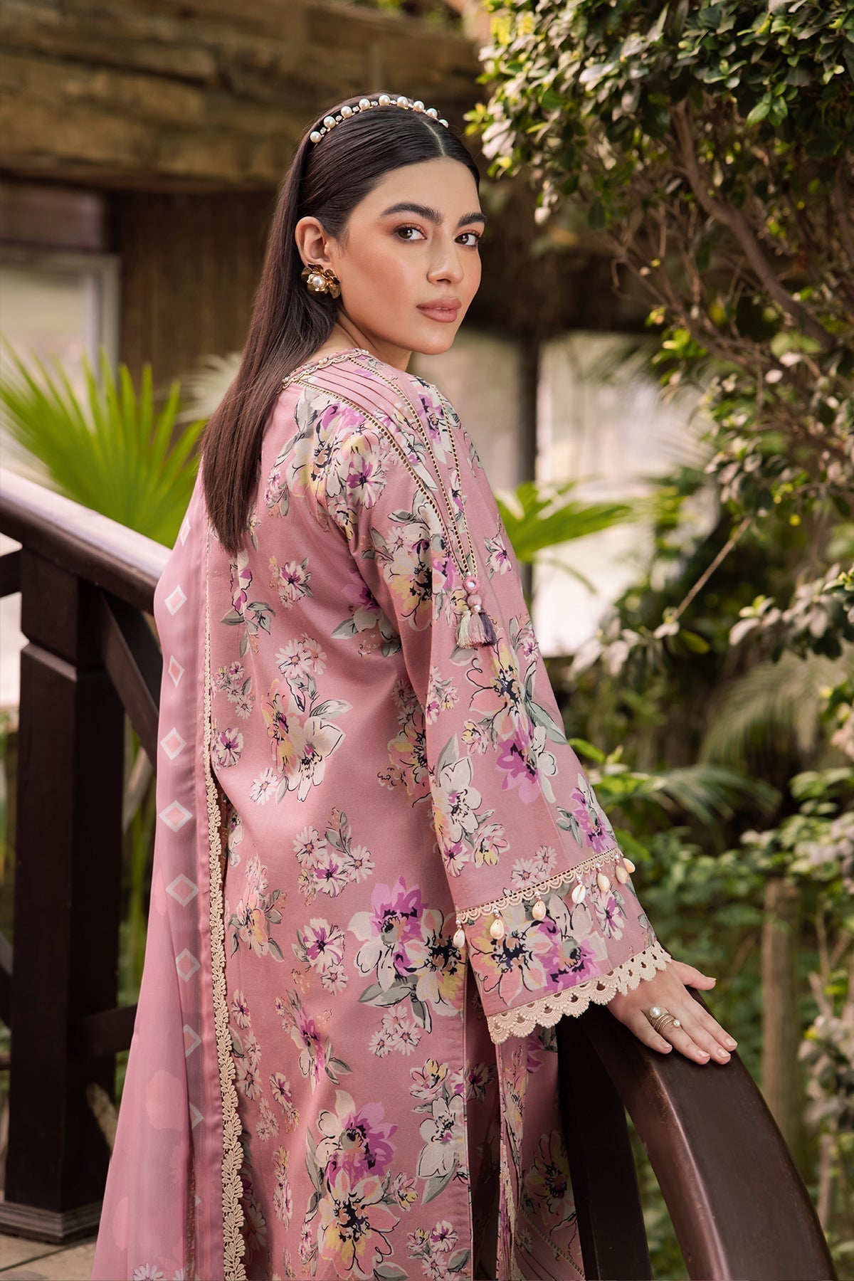 Alizeh | Sheen Lawn Prints 24 | CAMELIA - House Of Anaya