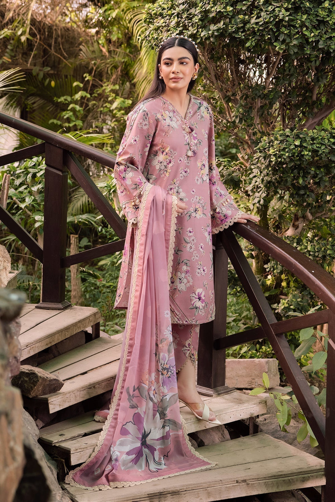 Alizeh | Sheen Lawn Prints 24 | CAMELIA - House Of Anaya
