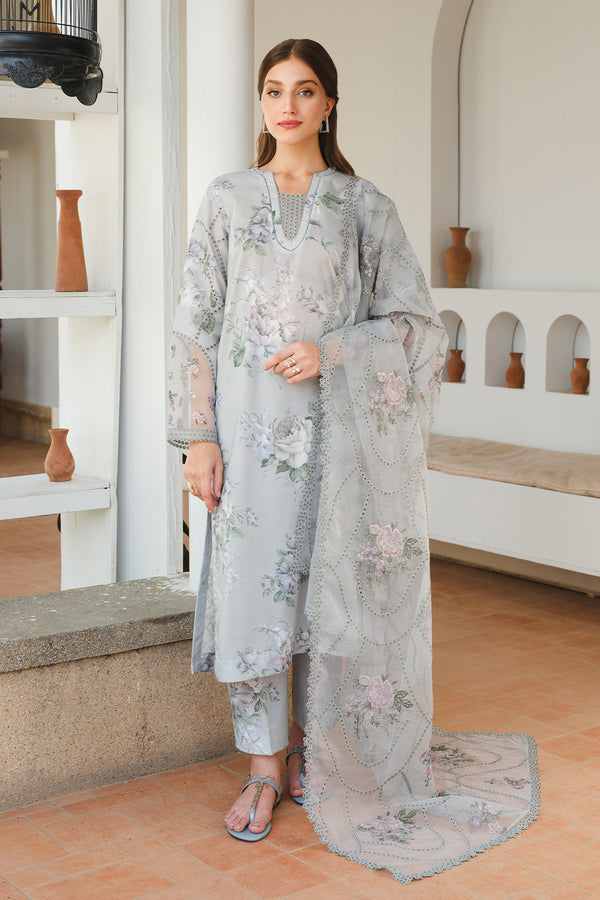 Baroque | Luxury Pret 24 | LAWN UF-651 - House Of Anaya
