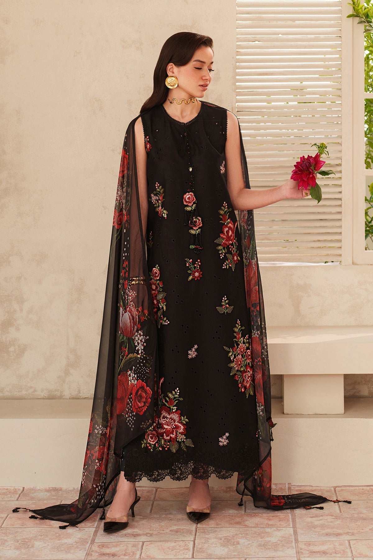Baroque | Embroidered Lawn | SF-4399