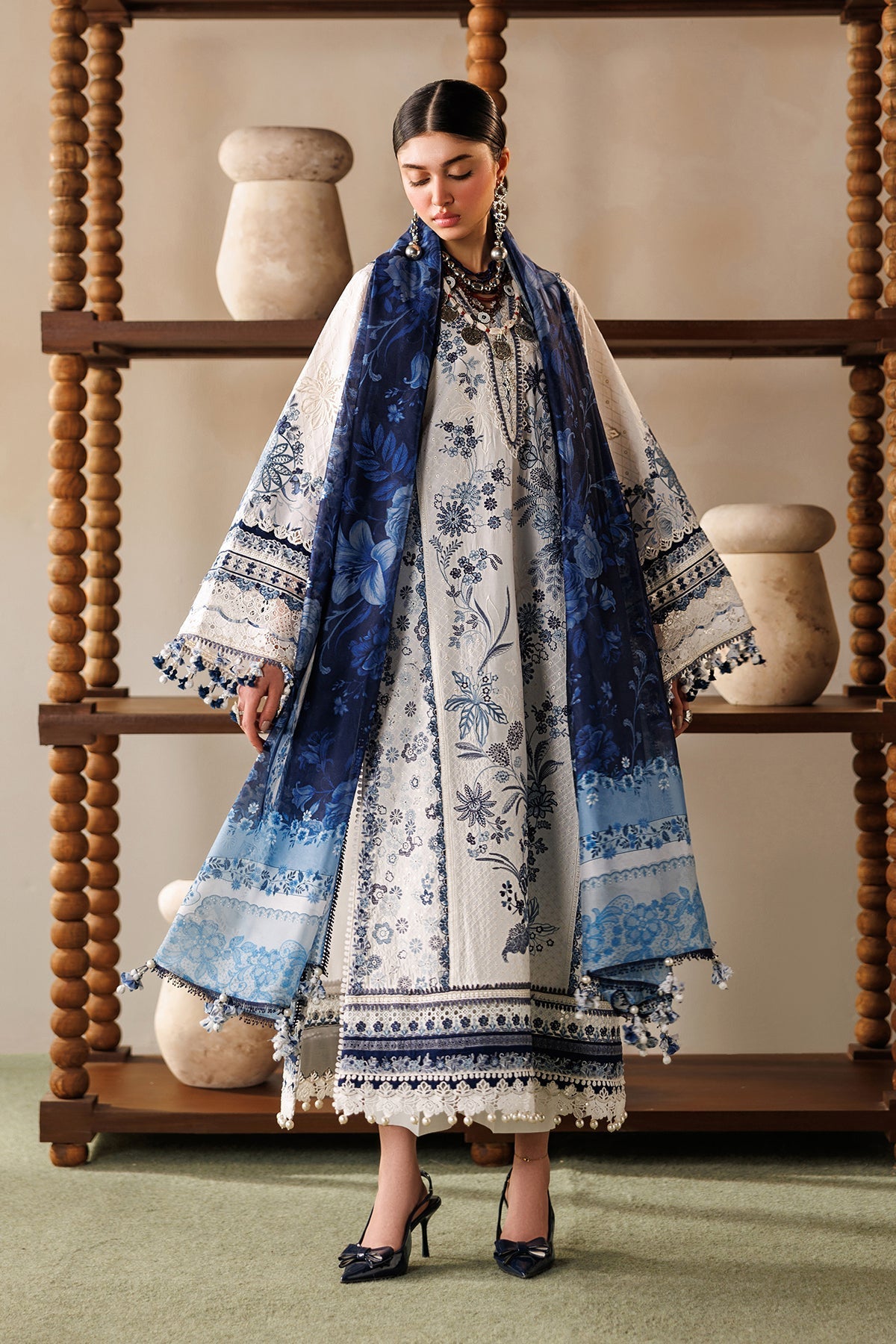 Baroque | Edit Lawn’26 | EMBROIDERED LAWN EL26-D06 UNSTITCHED