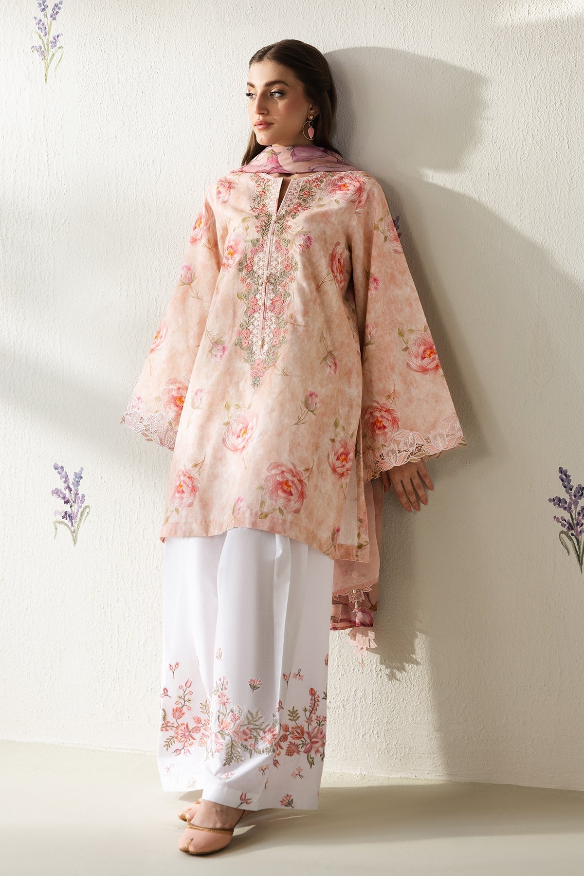 Baroque | Embroidered Lawn | SF-4427