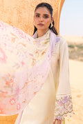 Cross Stitch | Eid Lawn 24 | SUBTLE CANARY - House Of Anaya