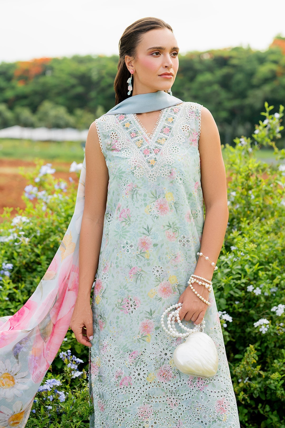 Baroque | Embroidered Lawn | SF-4217