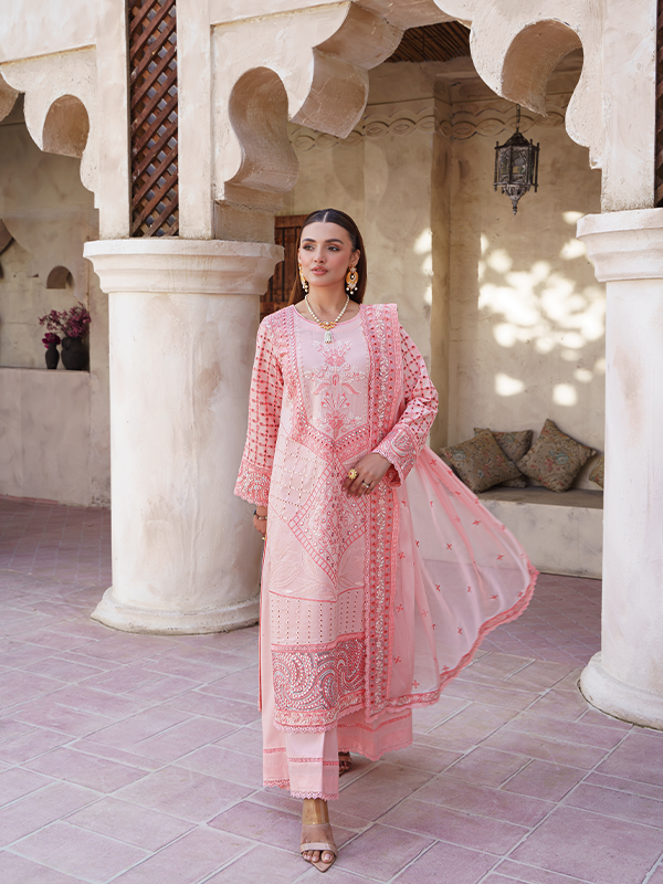 Zebtan | Zeenat Luxury Lawn Eid Collection | ZL 04 - House of Zarish
