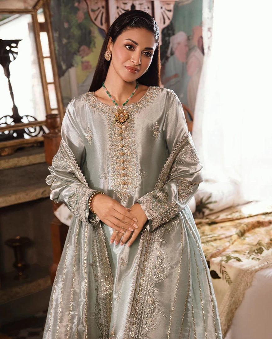 Mushq | Sunehri Lama Silk | Heer