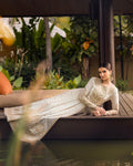 Faiza Saqlain | Zinnia Lawn 25 | Lily - House Of Anaya