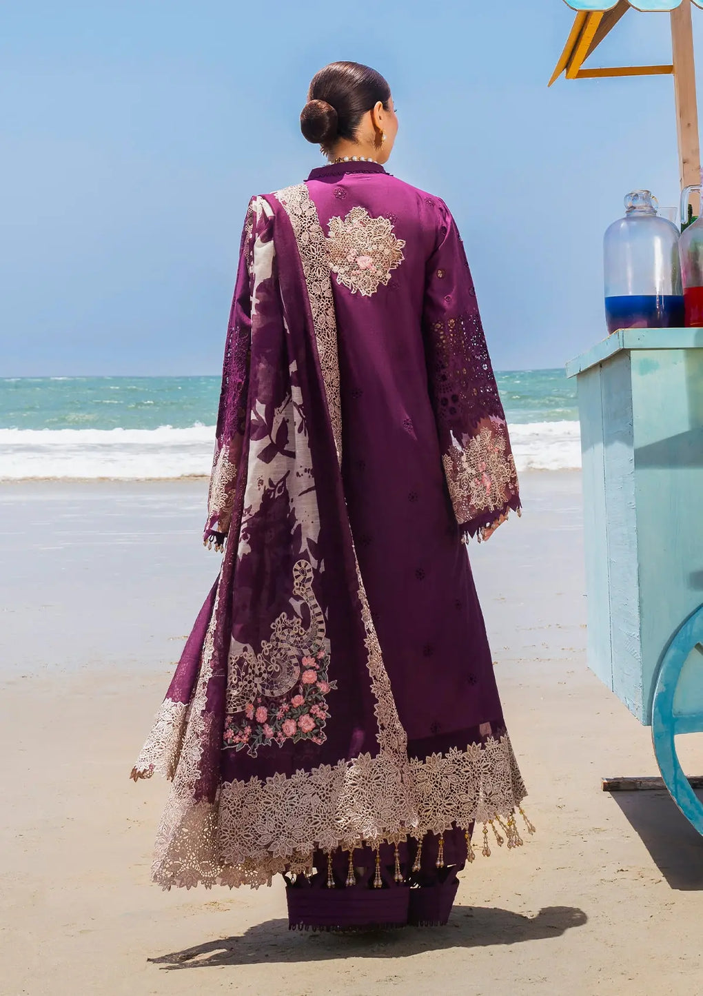 Elaf Premium | Hai Kuch Festive Lawn 24 | EHK-06 Hania - House Of Anaya